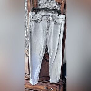 GAP Gray Always Skinny Ankle Cropped Jeans - Size 31
